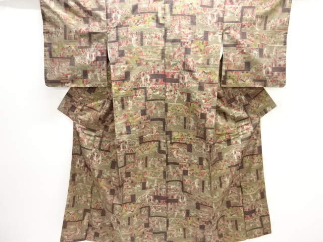 JAPANESE KIMONO / TOKAMACHI TSUMUGI / WOVEN HOUSE